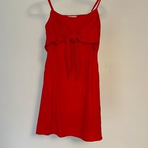 Em & Elle red mini dress 🤍